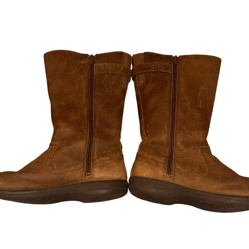 Merrell Tremblant Ezra Womens Brown Leather‎ Waterproof Mid Calf Boots J95324 9